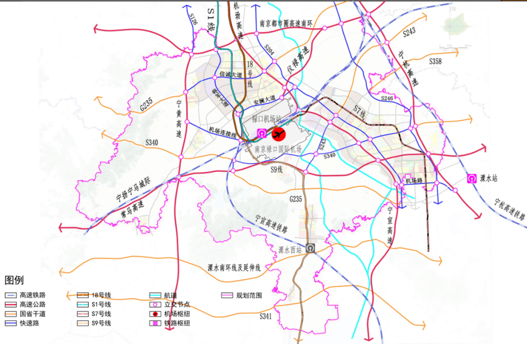 南京再添2条过江地铁!17,18号线来了_规划_线路_机场