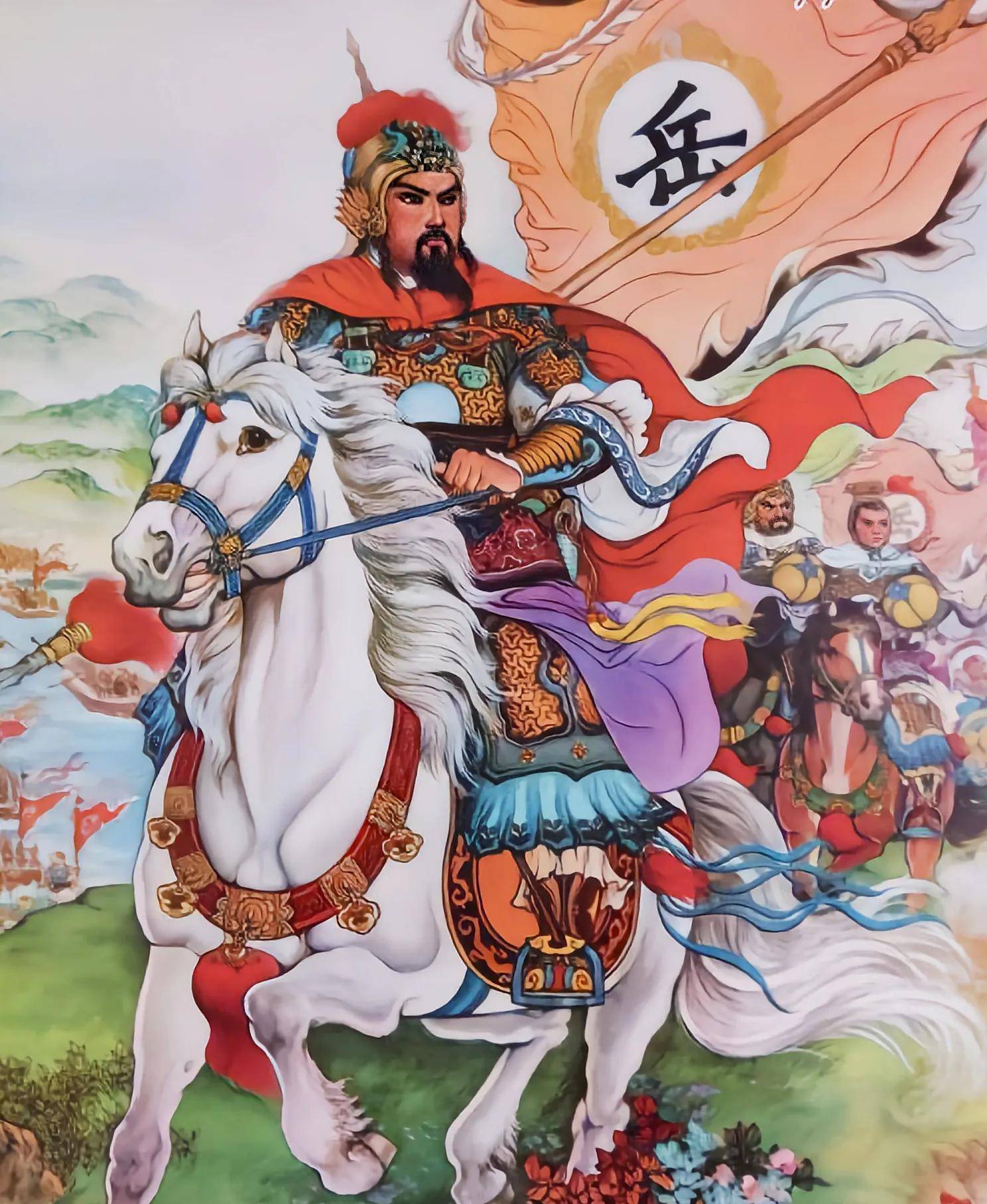 岳飞被害后,他的子女结局如何?_岳云_金军_岳雷