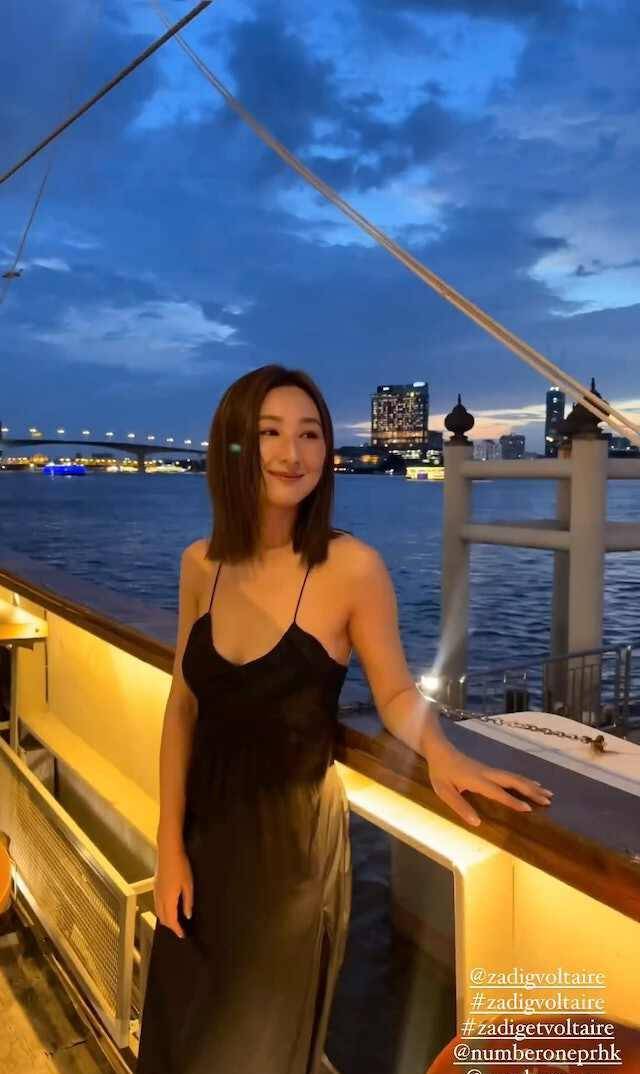 真空上阵?TVB花旦新剧拍完外出旅游散心,美照大秀丰满事业线_高海宁_佘诗曼_机会