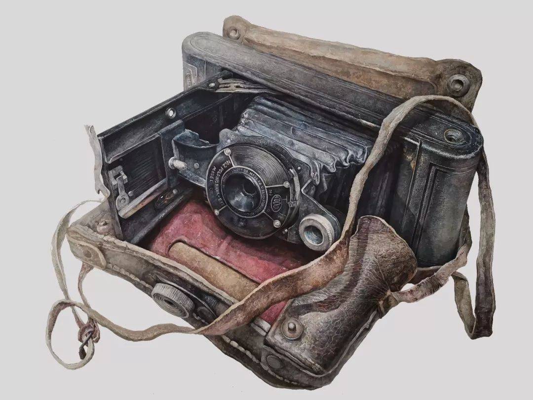 艺术鉴赏 | 中央美术学院的精微素描作品赏析!_党课_先生_爷爷