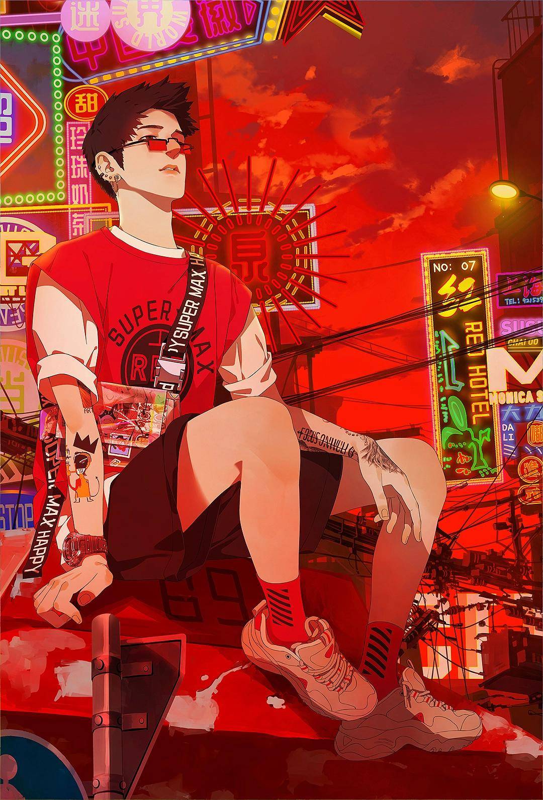 孙无力的66幅插画
