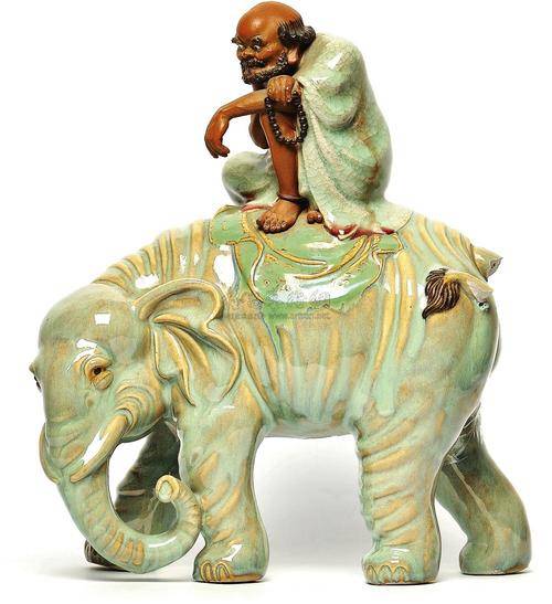 b83:骑象罗汉【6916】——道路平坦(2023年8月22日)_赵光发_works