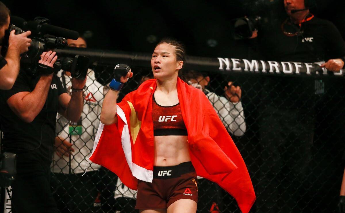 张伟丽不但是本次比赛的胜利者,更是创造了一个新的 ufc女单纪录.