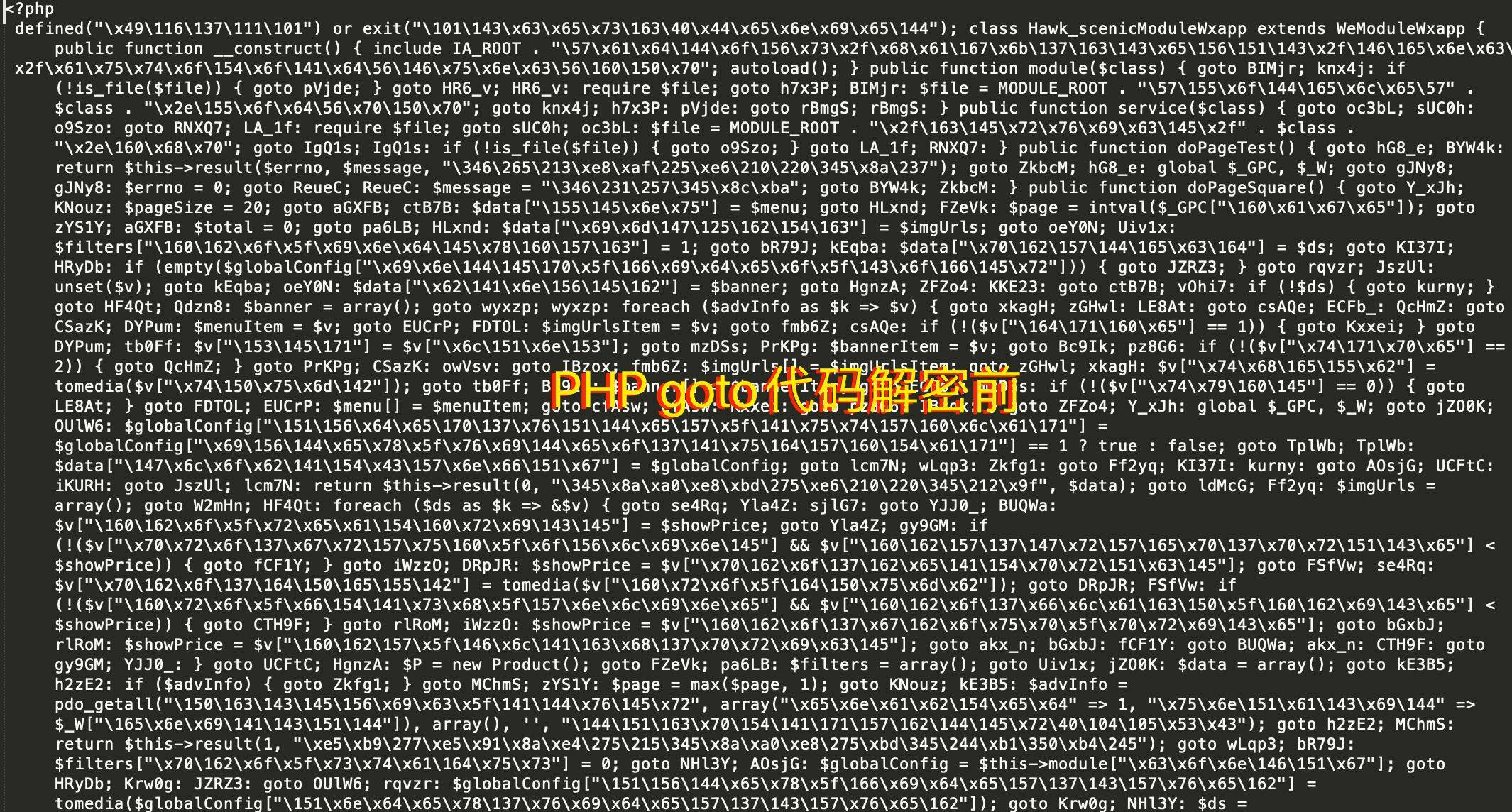 【实战】解决php中的goto加密解密,php在线解密工具-懒人Blog(资源素材网)