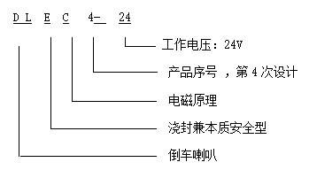 dlec4-24礦用澆封兼本質安全型倒車喇叭是一種採用電磁原理工作的安全