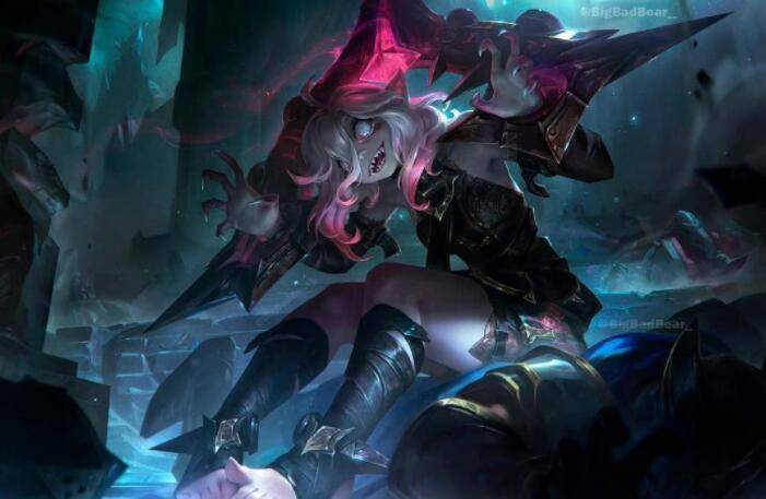 lol新英雄briar原画公布,定位为打野,暗黑风格的小萝莉_比赛_菲利