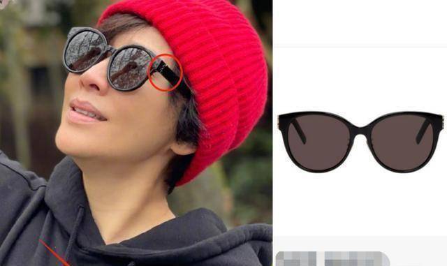 55岁刘嘉玲素颜赏樱,穿卡通卫衣配健美裤,戴大红帽拍游客嗅花照_造型