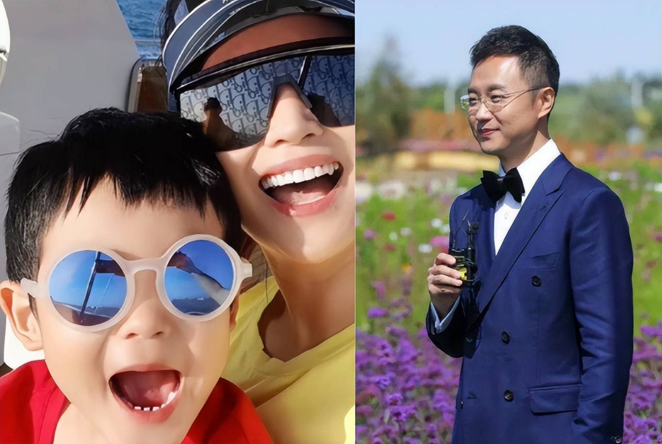 主持人春妮晒儿子正脸照,4岁刚浩云酷似父亲,与刚强2婚幸福美满_网友