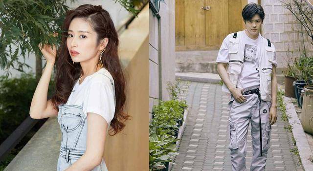 颖儿与老公付辛博合体上杂志,造型多变摩登又甜蜜_身材_俩人_时尚