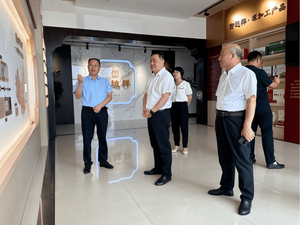 8月29日,河北沽源县人民政府县长任强带领考察团到寿光市金投御达祥