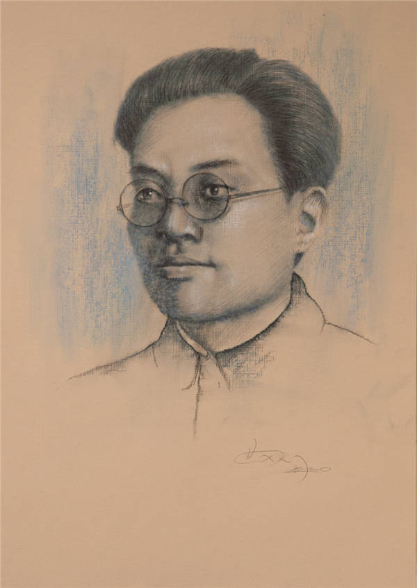 马刚·肖像系列丨致敬中华民族的革命先驱