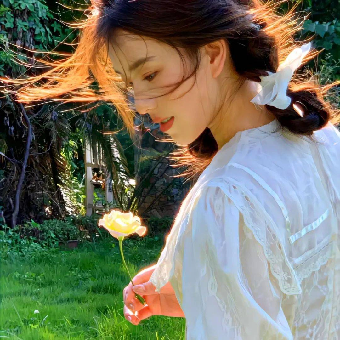 女生头像 | 喜欢慢悠悠的日子和真诚的人_侵权_网络_图片