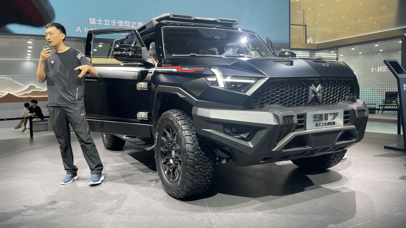 猛士917成都车展上市,售价67.8万~73.9万元_搜狐汽车_搜狐网