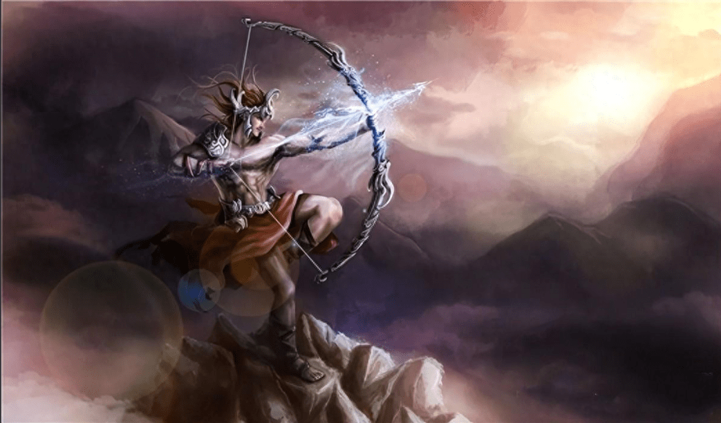 四,后羿射日:为女丑报仇的神射手女丑牺牲后,灾难仍未解除,百姓们仍然