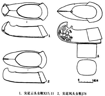 这是一双年代久远的高跟鞋,来自北京定陵,出自明朝皇后墓室_女性_鞋子