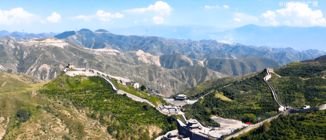 雁門(mén)關(guān)外美景 圖源/山西綜合廣播微博