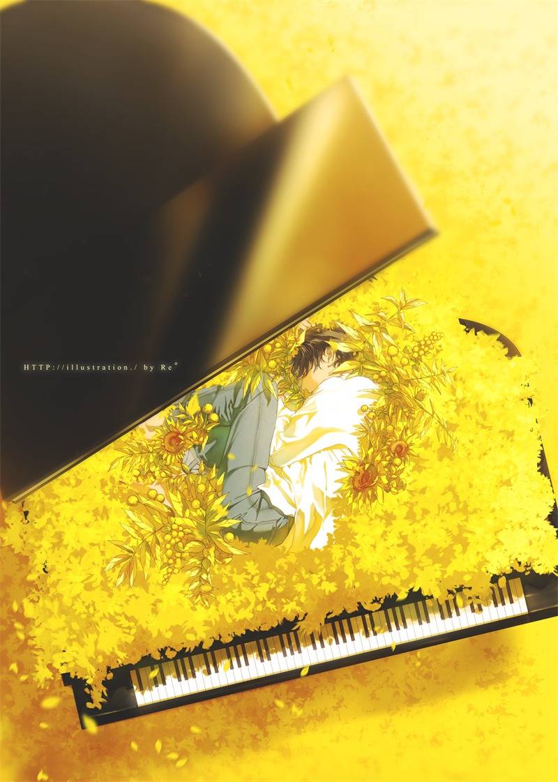 钢琴特辑p站二次元美图欣赏