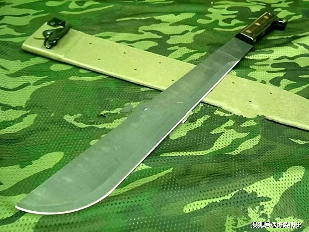 美国安大略丛林开山刀,热带雨林中的开路先锋,电影里的明星道具_刀鞘