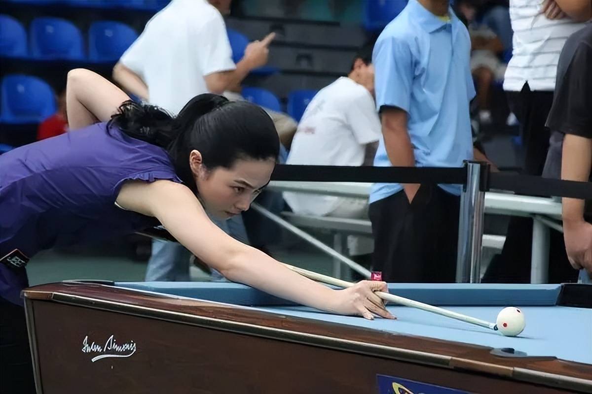车侑蓝:韩国台球界也有一位如潘晓婷一般的台球女神