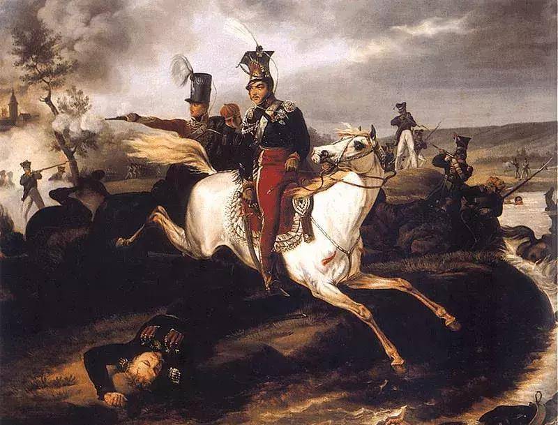 为拿破仑法军作战的波兰骑兵臭名昭著的卡廷惨案1830年的华沙反俄起义