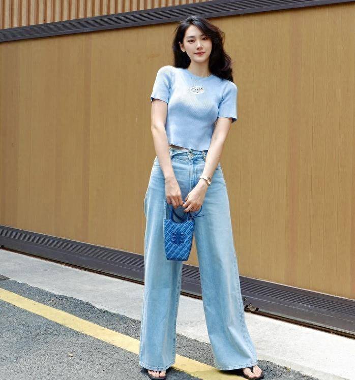 阔腿裤 凉鞋,夏天最摩登的组合!_白色_背心_休闲