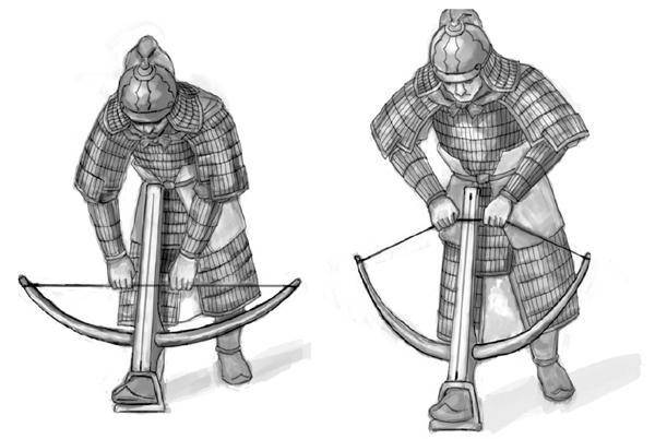 他排出了"品"字形,拐子马在两翼,铁浮屠站在后方