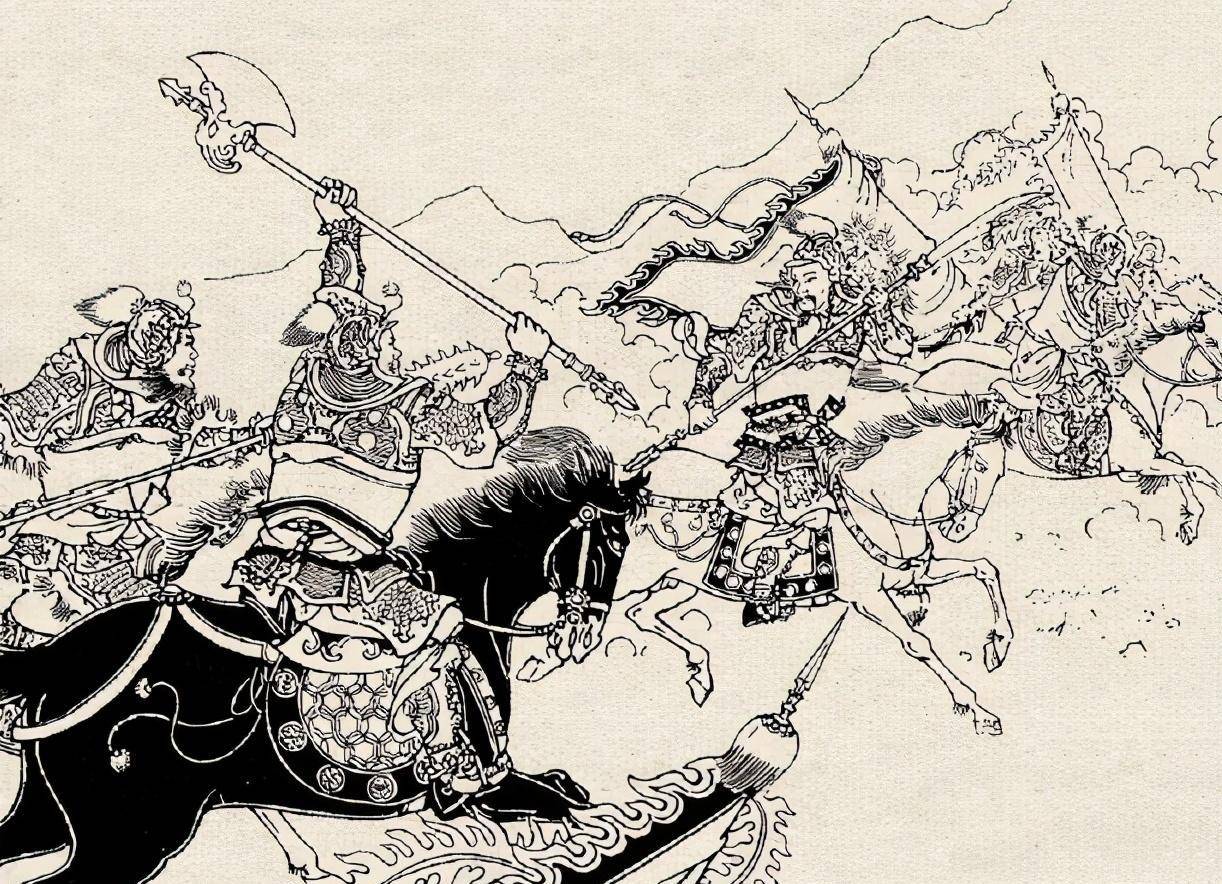 水浒连环画之《两破童贯》,武戏场面略显平淡_梁山_对手_宋江