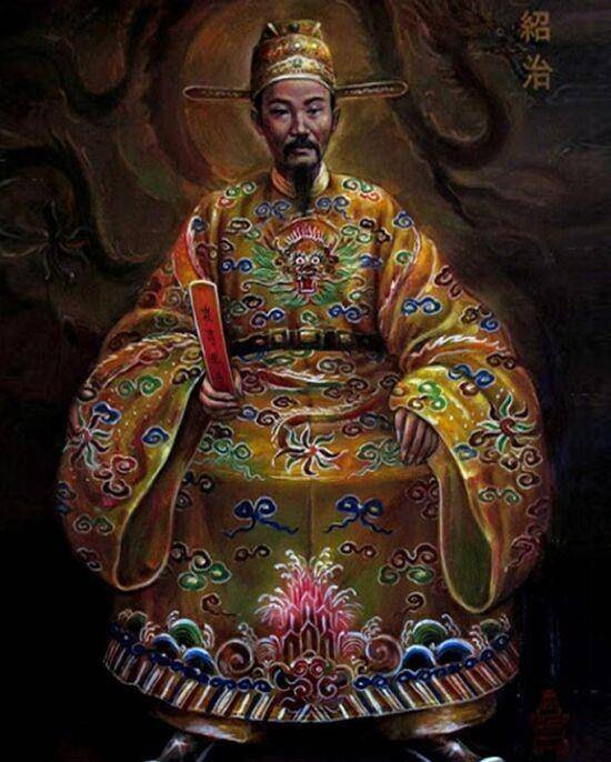 越南历史最后一个朝代-阮王朝历代皇帝画像_阮福_法国_阮文祥