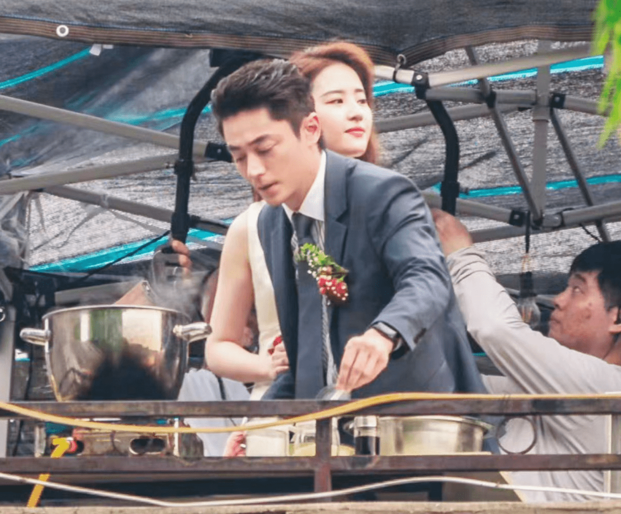 霍建华刘亦菲新剧路透,两人的颜值状态引热议_肌肤_画面_美颜