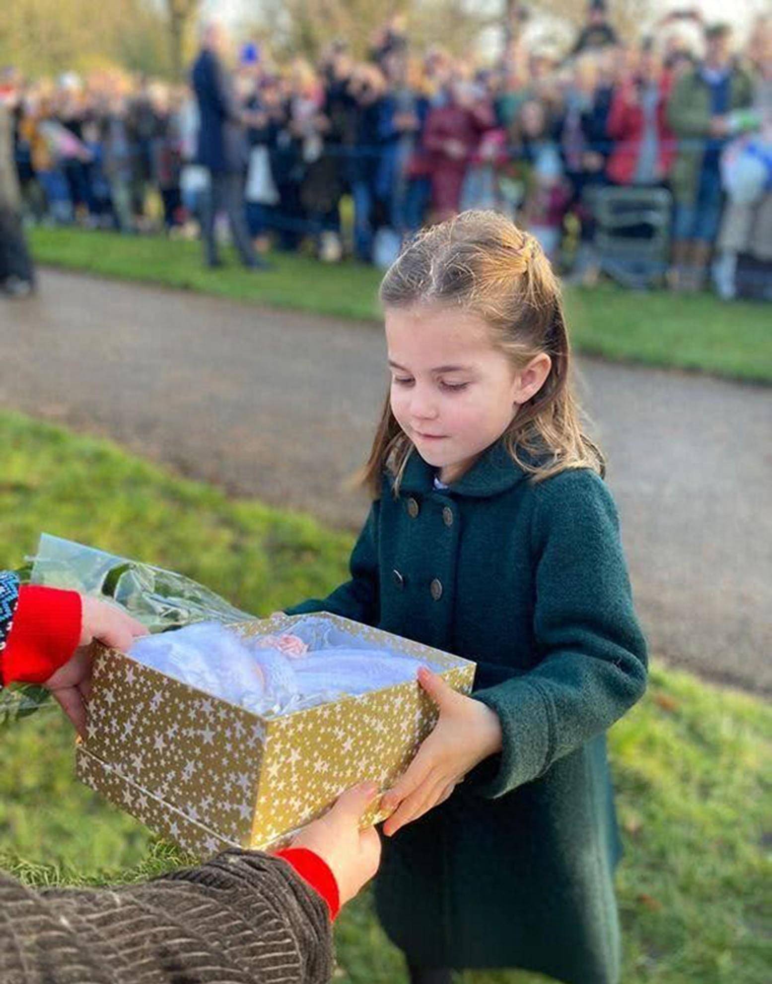 唯一的蓝眼睛公主夏洛特:以前长得像戴安娜,现在7岁了越来越像女王