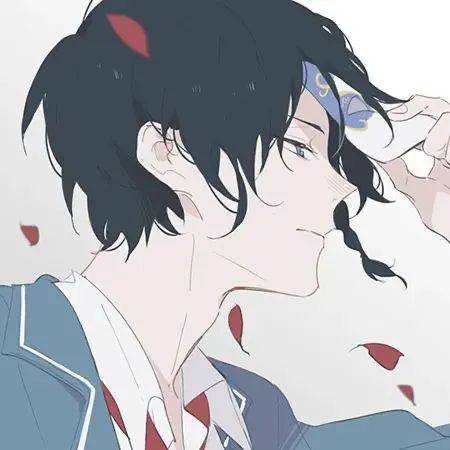 单人动漫男头"我吗 慢热又固执总说随缘.″_立场_平台_网络