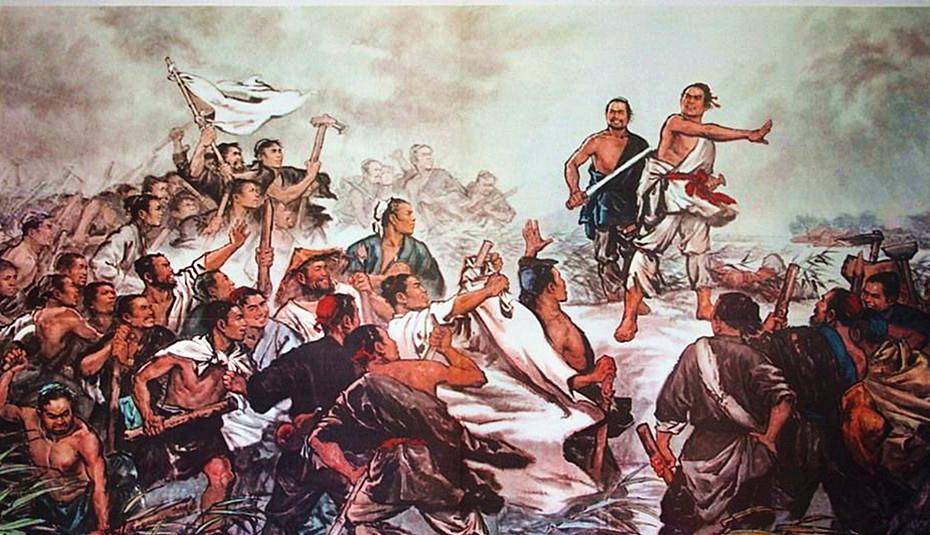 和吴广这一带头,立刻得到了全国各地的响应,最终蜂拥而起的农民起义军