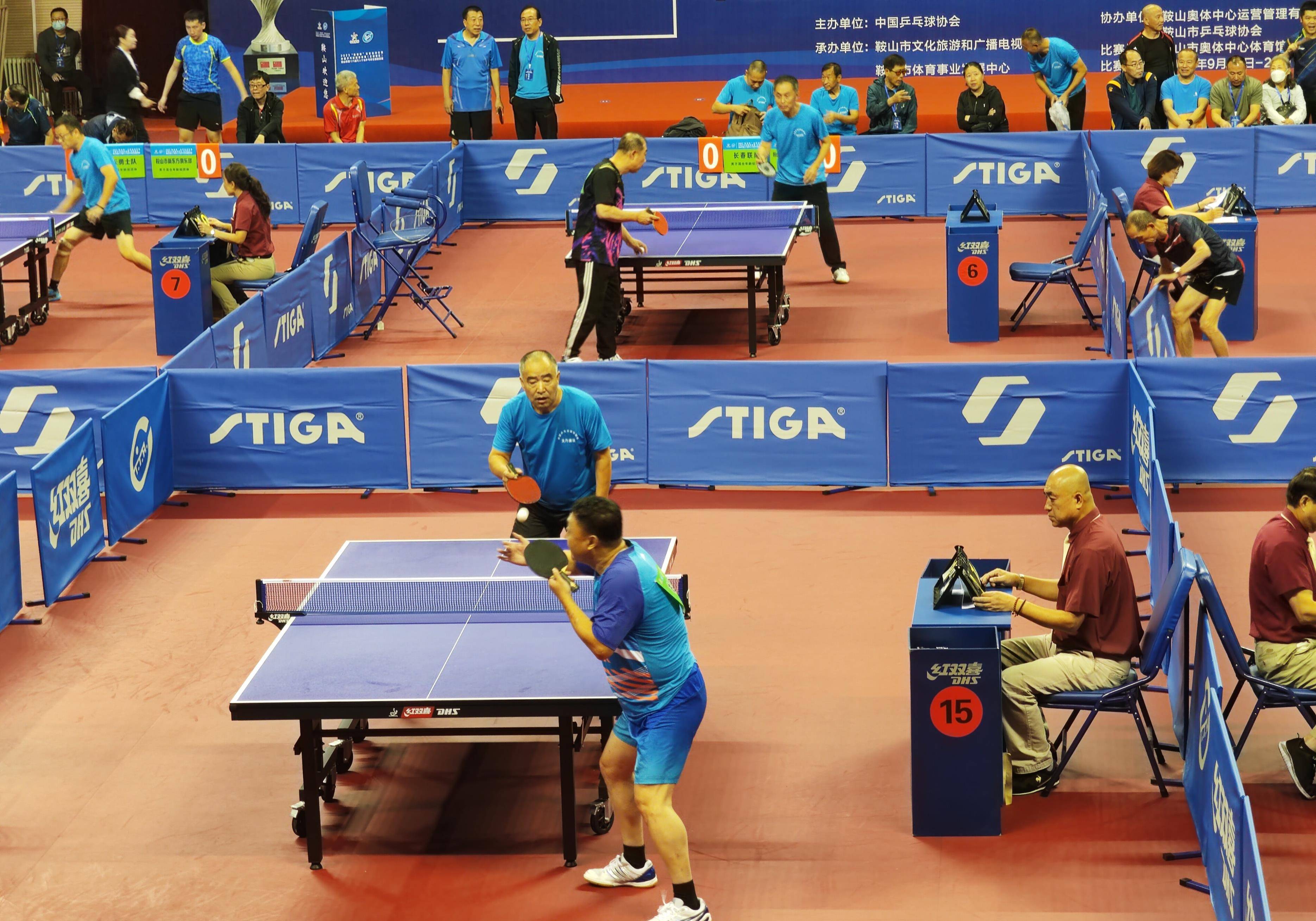 中国乒乓球城市联赛在鞍隆重开幕_鞍山_比赛_参赛者