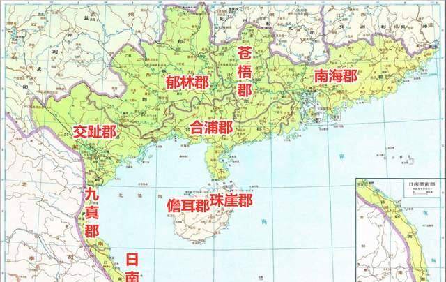 秦朝设置的桂林郡在哪里?