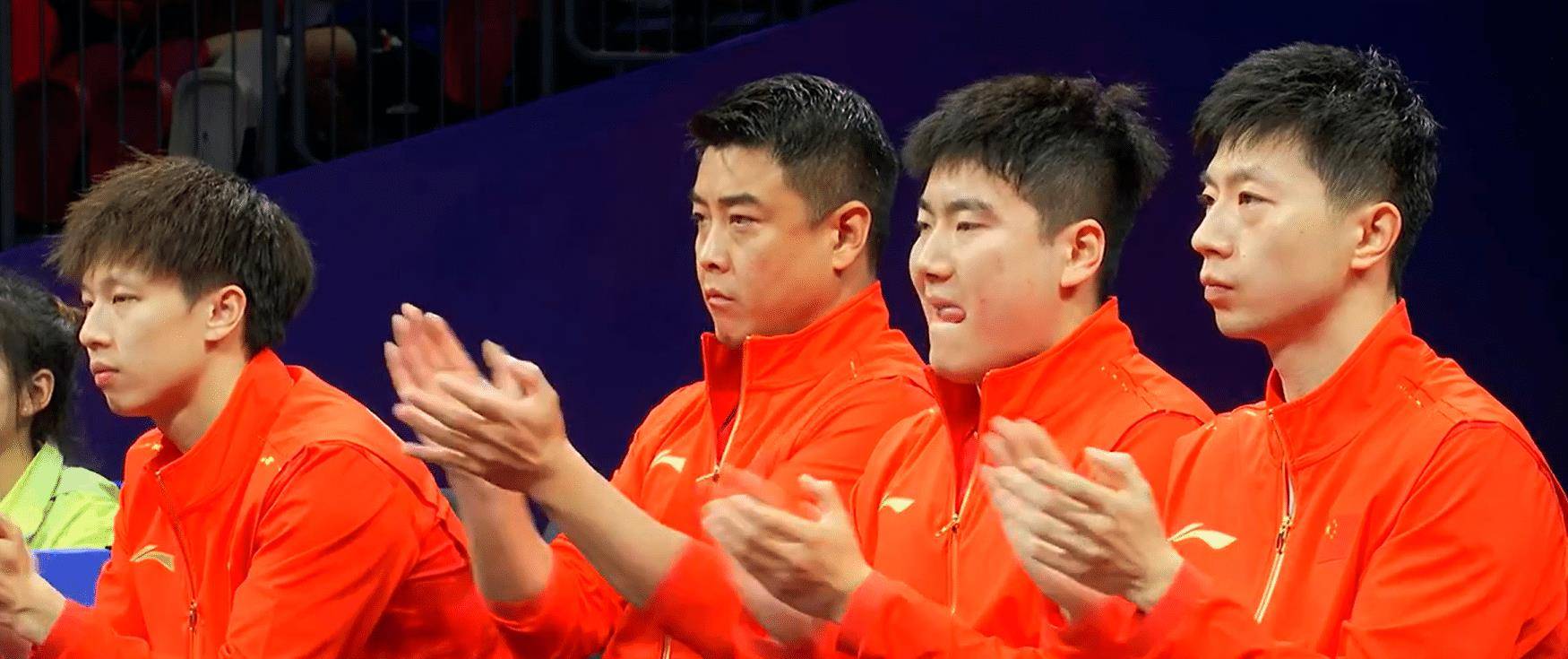 马龙大获全胜,国乒3个3-0晋级,决赛对阵韩国队_樊振东_比赛_锁定