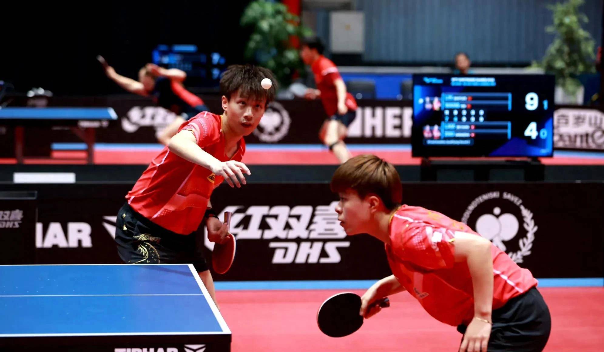 亚运会乒乓球混双分组出炉,莎头远迪有望会师混双决赛_组合_对阵_实力