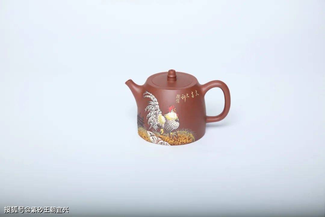 紫砂王朝:张小岭(字陶岭),业内泥绘翘楚,深邃画面意蕴非凡!