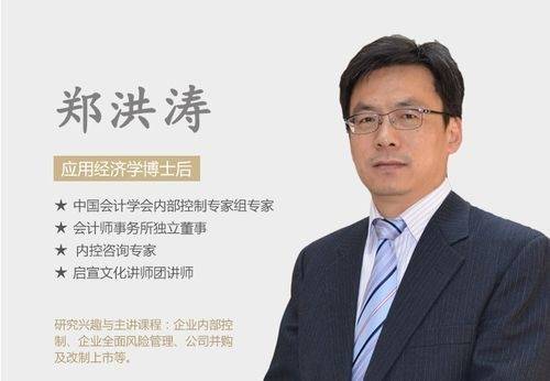 郑洪涛老师简介——风险管理和投融资管理专家_数字化_转型_企业