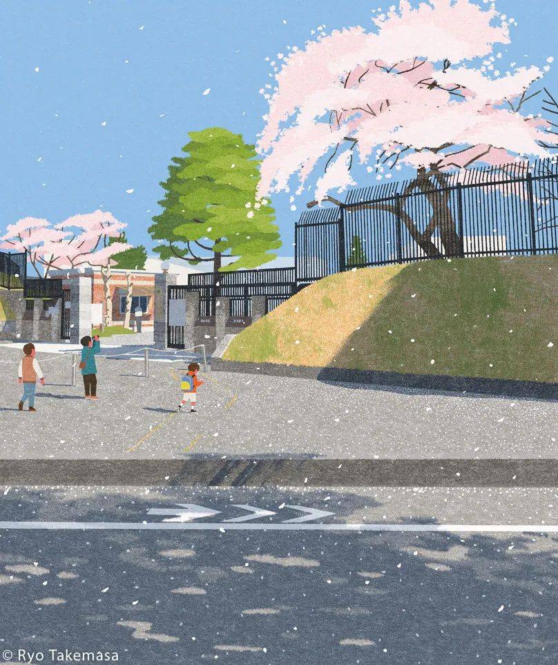 ryo takemasa是东京插画家协会的会员,其作品应用领域广泛,包括广告