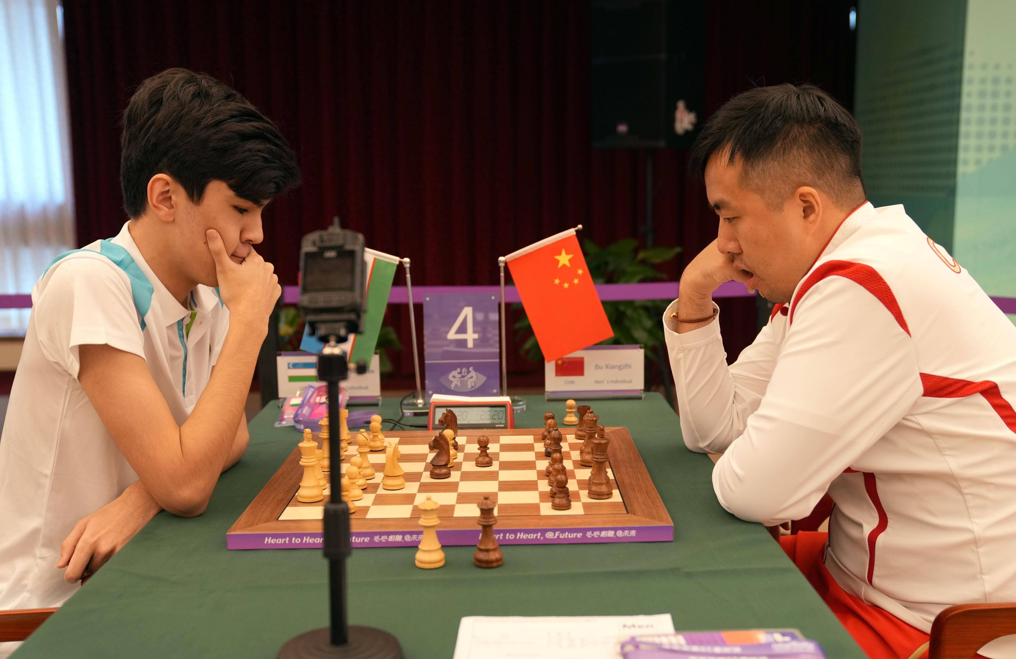 (杭州亚运会)国际象棋-男子个人:我们选手韦奕夺冠_比赛_韩传号_新华