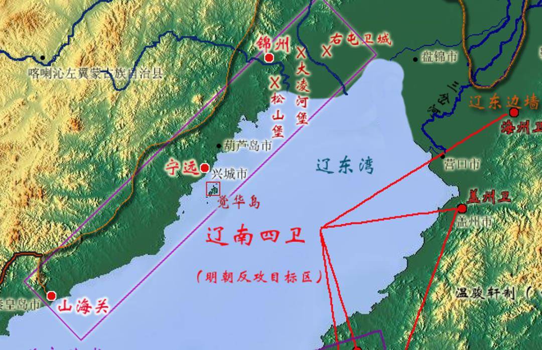 袁崇焕与"关宁锦防线"_熊廷弼_王化_蒙古