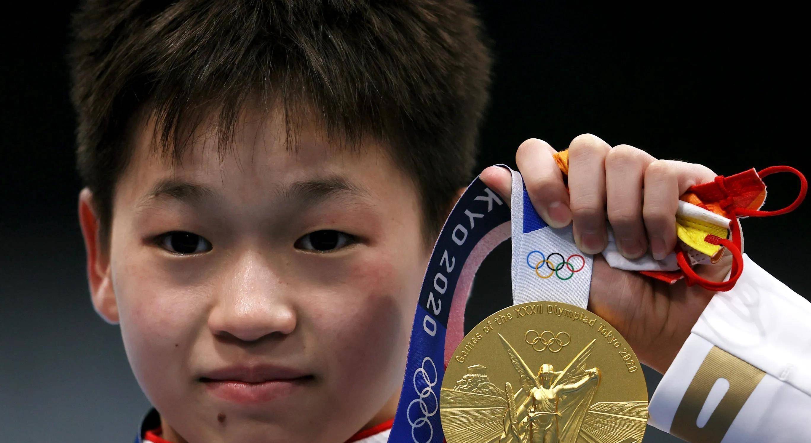 我们在跳水全红婵(星哥)_奥运会_金牌_亚运会