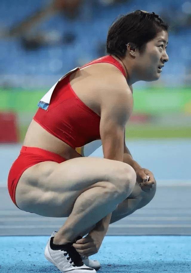 爆红的肌肉女飞人袁琦琦,能超越葛曼棋成为亚洲第一吗?