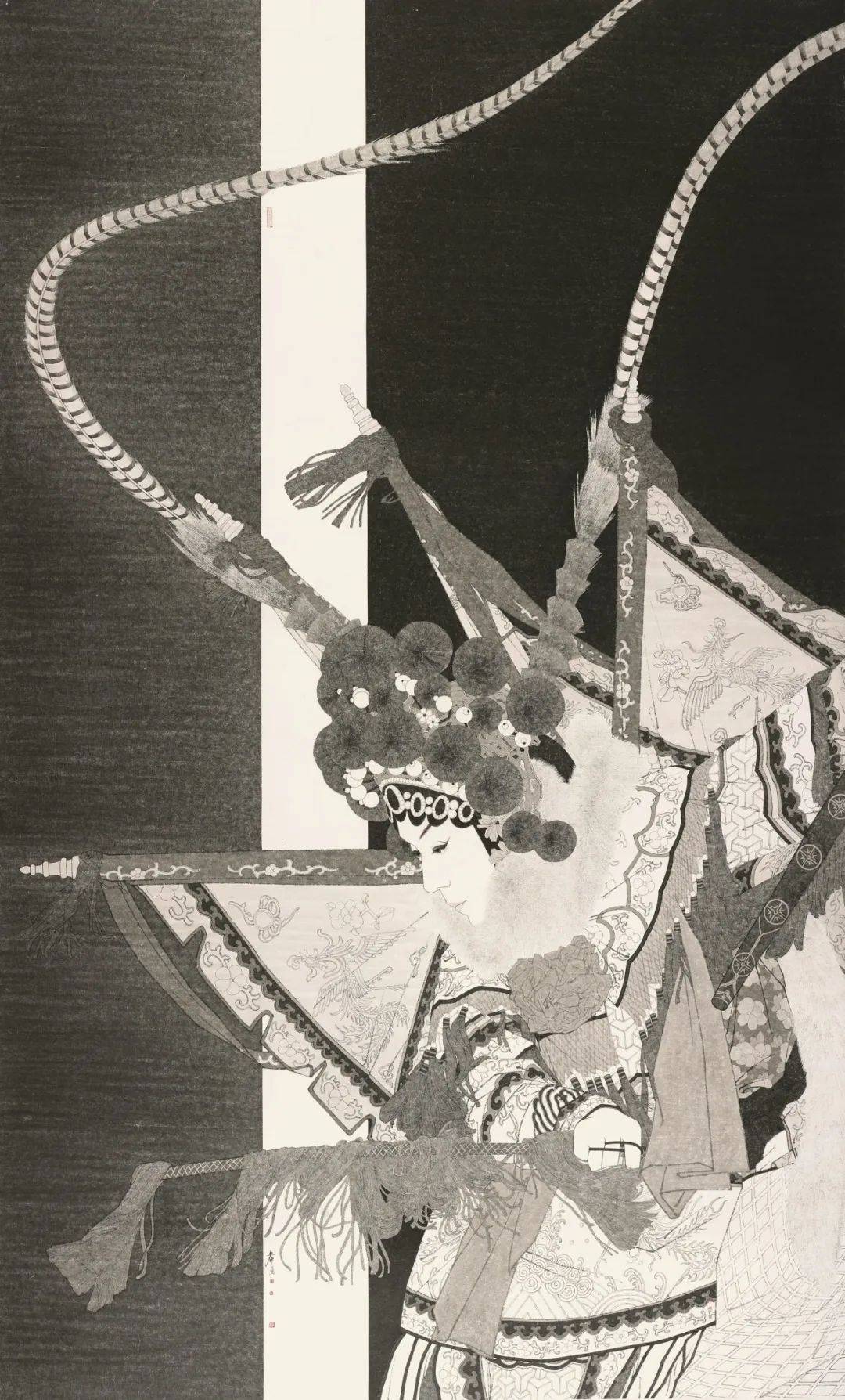 詹勇:线条之美_詹勇_画展_人物画