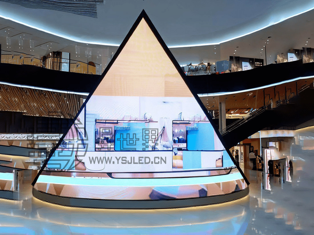 异形led显示屏——定制形状led显示屏-异世界