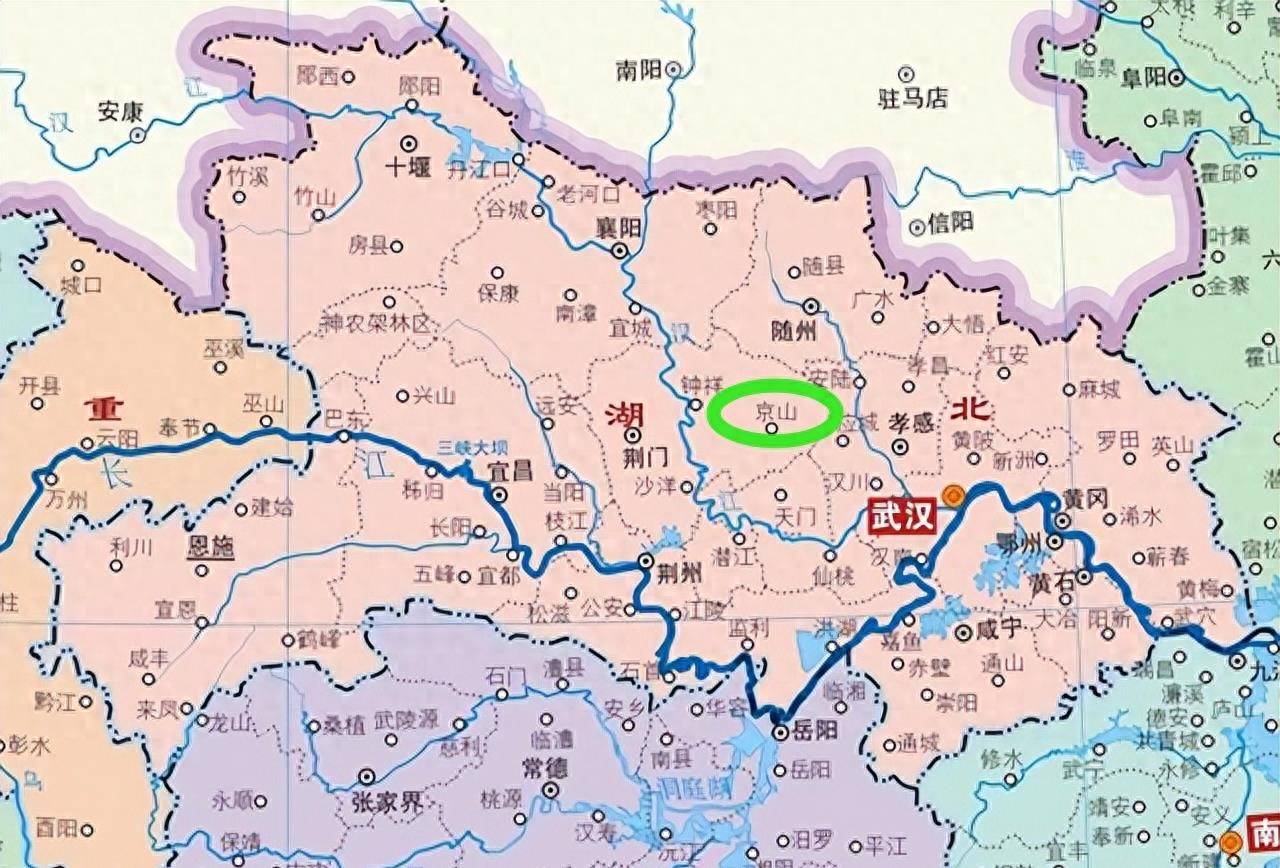 大洪山地图图片