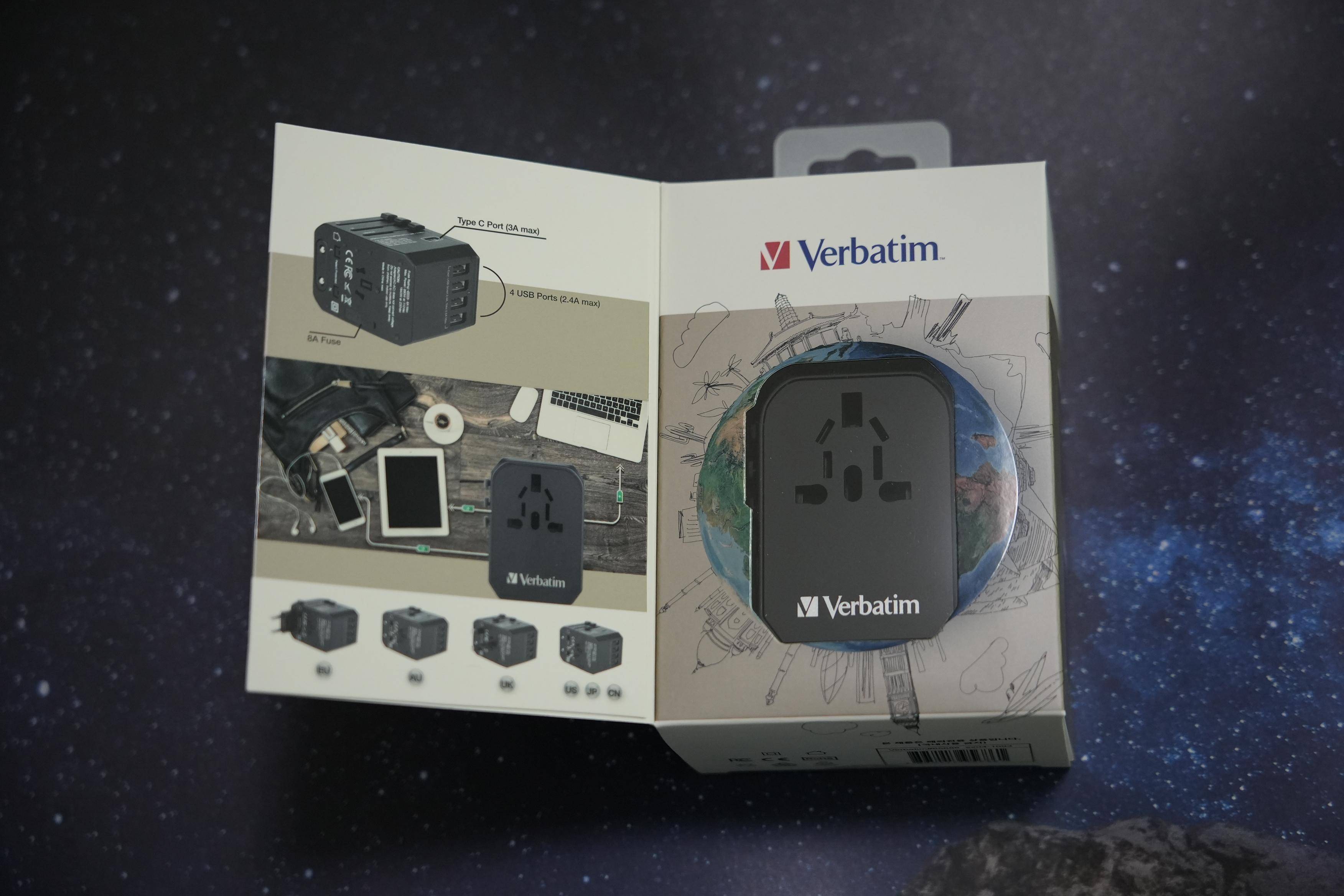 想要轻松旅行吗？威宝（Verbatim）旅行转换快充插头为你助力！