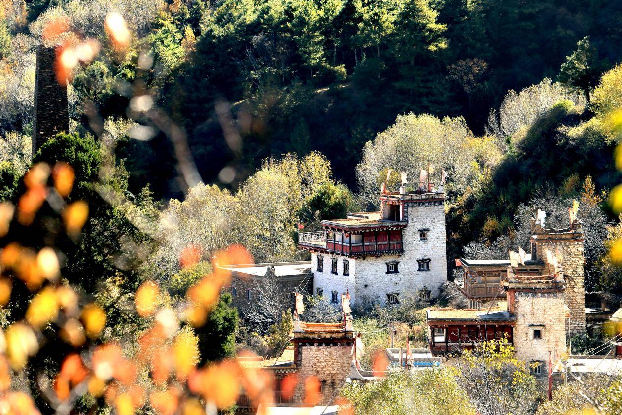 秋韵美人谷 寻美醉丹巴 2023中国四川嘉绒藏族风情节在美人谷绚烂开幕