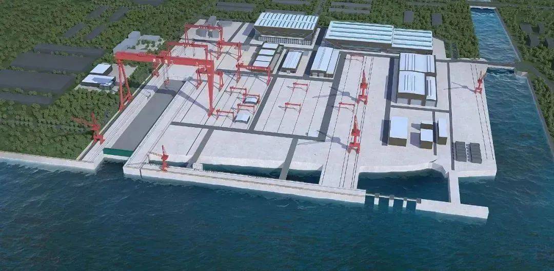 船坞扩建效果图整个南通基地升级改造项目一共由四个核心项目组成