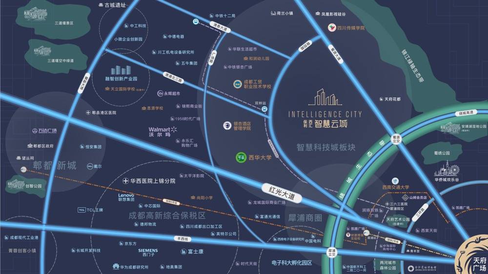 犀浦有轨电车线路图片